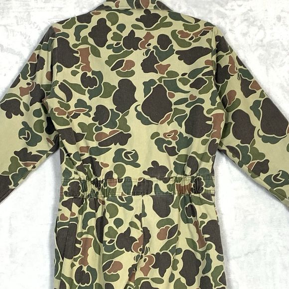 Walls Youth Insulated Vintage Coveralls Size 14 Reg Camo Blizzard -Pruf USA - Picture 6 of 10